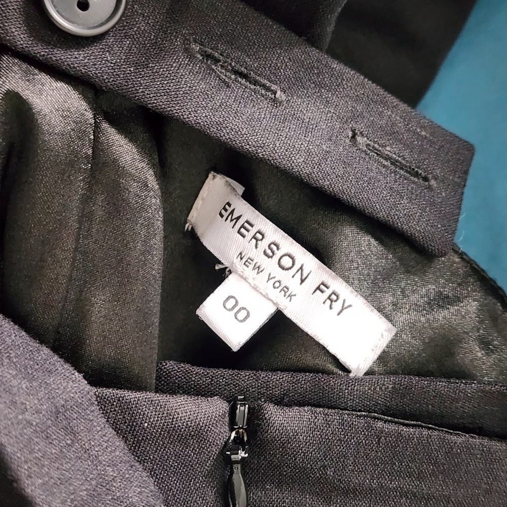 Emerson Fry Classic Black Jumpsuit - Picture 3 of 3